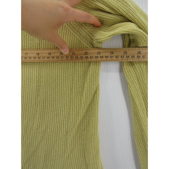 Eileen Fisher Sweater Large Silk Blend Pullover Ribbed Knit Classic - Picture 5 of 10